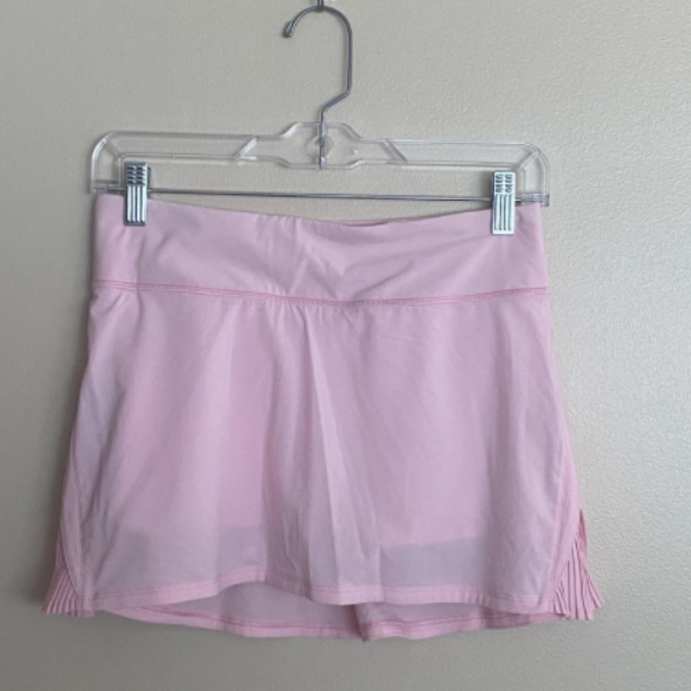 SOLD - Lululemon Play off the Pleats Pearl Pink (Rare) - Picture 2 of 8